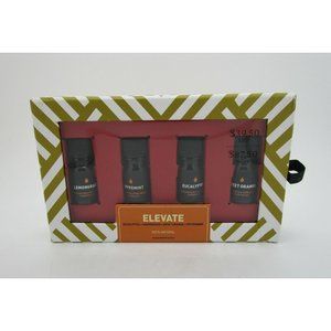 ELEVATE Essential Oil Set of 4 Eucalyptus, Lemongrass, Sweet Orange, Peppermint